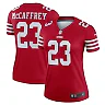 Zennovawear Women's San Francisco 49ers Christian McCaffrey Scarlet Legend Player Performance Top