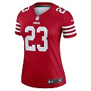 Zennovawear Women's San Francisco 49ers Christian McCaffrey Scarlet Legend Player Performance Top