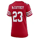 Zennovawear Women's San Francisco 49ers Christian McCaffrey Scarlet Player Jersey