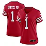 Zennovawear Women's San Francisco 49ers Deebo Samuel Sr Scarlet Game Jersey