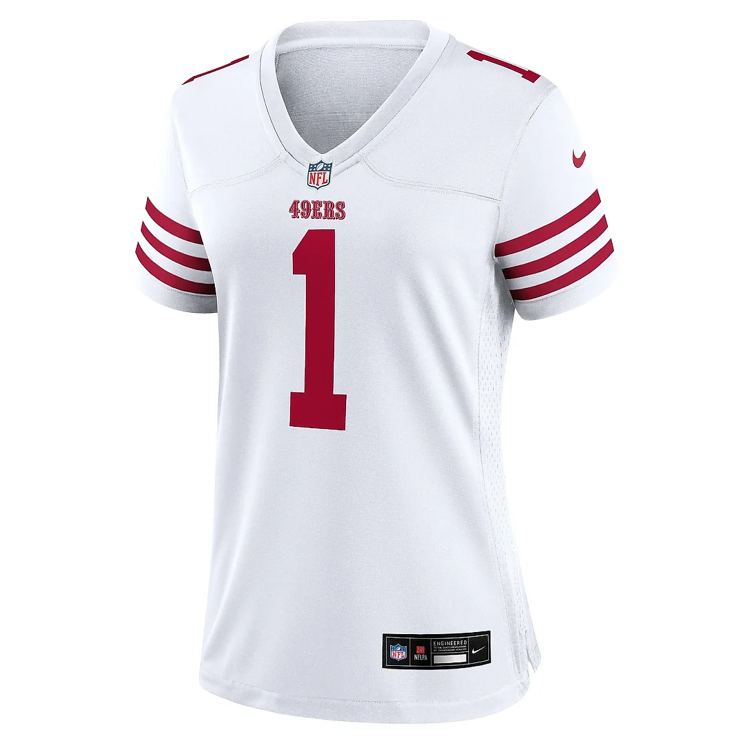 Zennovawear Women's San Francisco 49ers Deebo Samuel Sr White Game Jersey