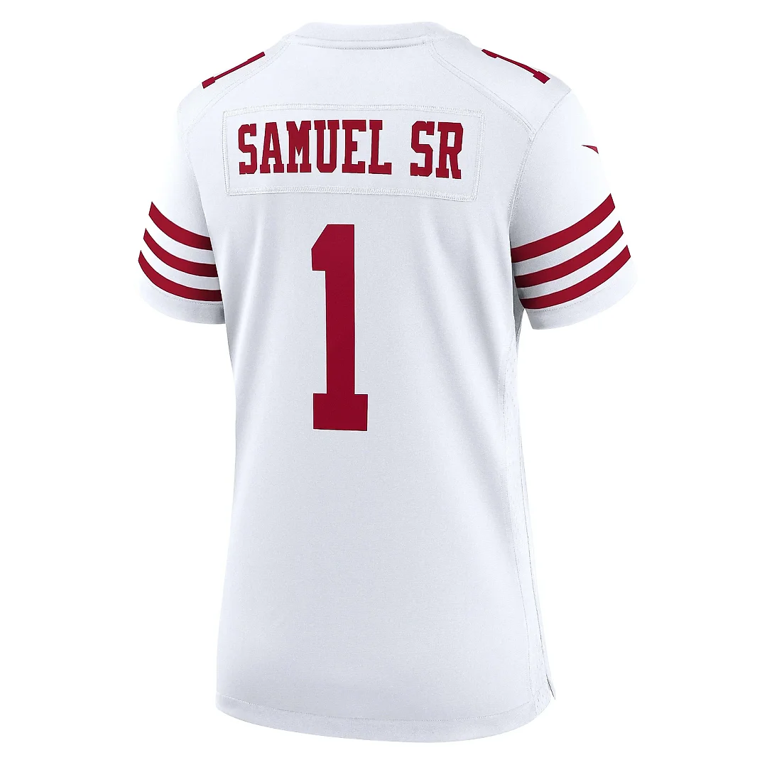 Zennovawear Women's San Francisco 49ers Deebo Samuel Sr White Game Jersey