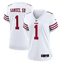 Zennovawear Women's San Francisco 49ers Deebo Samuel Sr White Game Jersey