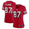 Zennovawear Women's San Francisco 49ers Dwight Clark Scarlet Alternate Game Jersey