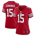 Zennovawear Women's San Francisco 49ers Jauan Jennings Scarlet Game Jersey