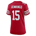 Zennovawear Women's San Francisco 49ers Jauan Jennings Scarlet Game Jersey