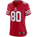 Zennovawear Women's San Francisco 49ers Jerry Rice Scarlet Retired Player Game Jersey