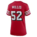 Zennovawear Women's San Francisco 49ers Patrick Willis Scarlet Alternate Game Jersey
