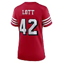 Zennovawear Women's San Francisco 49ers Ronnie Lott Scarlet Alternate Game Jersey