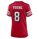 Zennovawear Women's San Francisco 49ers Steve Young Scarlet Alternate Game Jersey