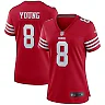 Zennovawear Women's San Francisco 49ers Steve Young Scarlet Retired Player Game Jersey
