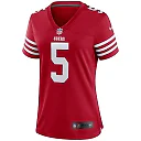 Zennovawear Women's San Francisco 49ers Trey Lance Scarlet Player Jersey