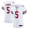 Zennovawear Women's San Francisco 49ers Trey Lance White Player Jersey