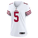 Zennovawear Women's San Francisco 49ers Trey Lance White Player Jersey