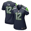 Zennovawear Women's Seattle Seahawks 12s Navy Player Jersey
