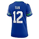 Zennovawear Women's Seattle Seahawks 12s Royal Player Jersey
