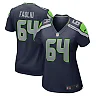 Zennovawear Women's Seattle Seahawks Austin Faoliu College Navy Game Jersey