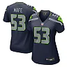 Zennovawear Women's Seattle Seahawks Boye Mafe College Navy Team Game Jersey