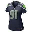 Zennovawear Women's Seattle Seahawks Bryan Mone College Navy Game Jersey