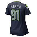 Zennovawear Women's Seattle Seahawks Byron Murphy II College Navy Game Jersey
