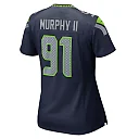 Zennovawear Women's Seattle Seahawks Byron Murphy II College Navy Team Game Jersey