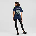 Zennovawear Women's Seattle Seahawks Carl Davis Jr. Navy Game Jersey