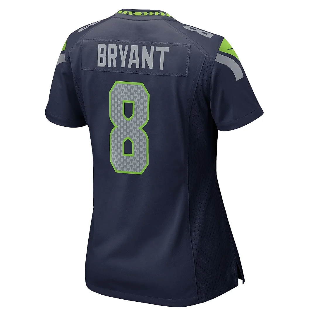 Zennovawear Women's Seattle Seahawks Coby Bryant College Navy Team Game Jersey