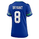 Zennovawear Women's Seattle Seahawks Coby Bryant Royal Throwback Player Game Jersey