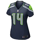 Zennovawear Women's Seattle Seahawks DK Metcalf College Navy Game Player Jersey