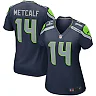 Zennovawear Women's Seattle Seahawks DK Metcalf College Navy Game Player Jersey