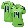 Zennovawear Women's Seattle Seahawks DK Metcalf Neon Green Game Jersey