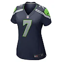 Zennovawear Women's Seattle Seahawks Geno Smith Navy Player Jersey