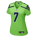 Zennovawear Women's Seattle Seahawks Geno Smith Neon Green Game Jersey