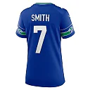 Zennovawear Women's Seattle Seahawks Geno Smith Royal Player Jersey
