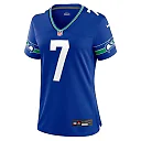 Zennovawear Women's Seattle Seahawks Geno Smith Royal Player Jersey