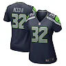 Zennovawear Women's Seattle Seahawks Jerrick Reed II College Navy Game Jersey