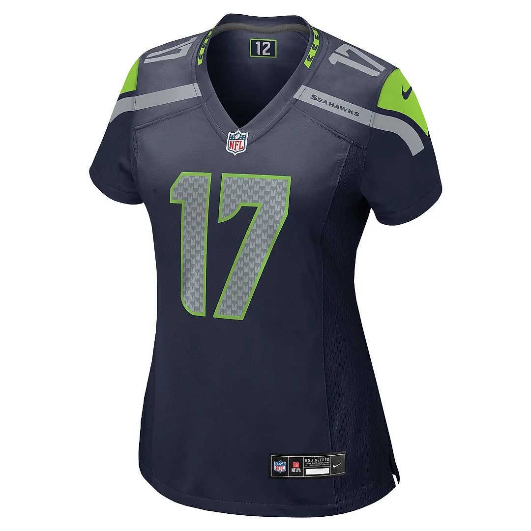 Zennovawear Women's Seattle Seahawks John Rhys Plumlee College Navy Team Game Jersey