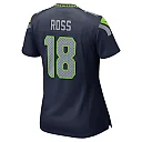 Zennovawear Women's Seattle Seahawks Josh Ross College Navy Game Jersey