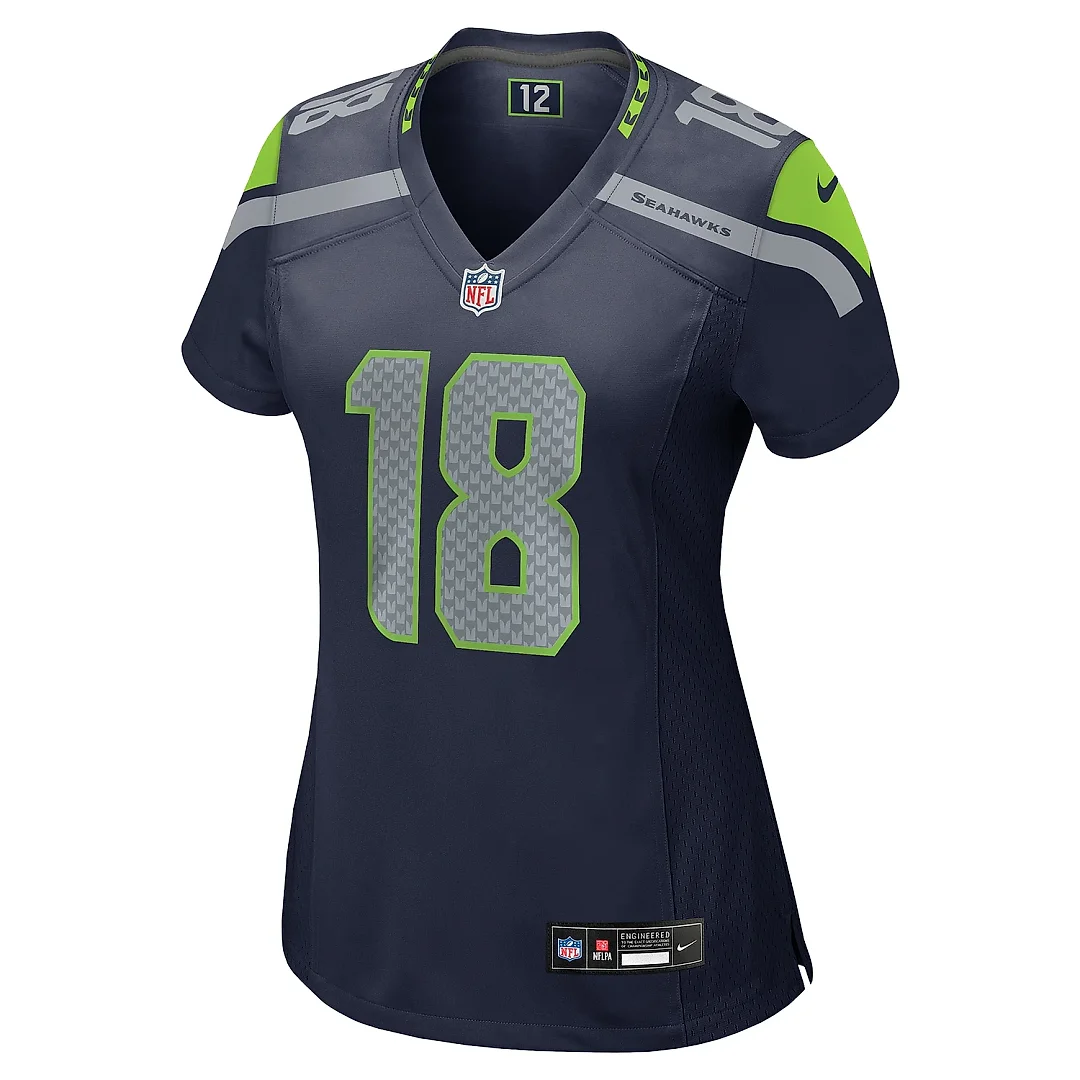 Zennovawear Women's Seattle Seahawks Josh Ross College Navy Game Jersey