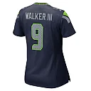 Zennovawear Women's Seattle Seahawks Kenneth Walker III College Navy Team Game Jersey