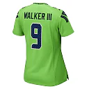 Zennovawear Women's Seattle Seahawks Kenneth Walker III Neon Green Game Jersey