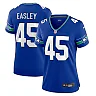 Zennovawear Women's Seattle Seahawks Kenny Easley Royal Throwback Retired Player Game Jersey