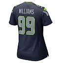 Zennovawear Women's Seattle Seahawks Leonard Williams College Navy Game Jersey