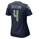 Zennovawear Women's Seattle Seahawks Michael Dickson College Navy Game Jersey