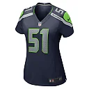 Zennovawear Women's Seattle Seahawks Olusegun Oluwatimi College Navy Game Jersey
