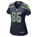 Zennovawear Women's Seattle Seahawks Pharaoh Brown College Navy Game Jersey