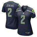 Zennovawear Women's Seattle Seahawks Rayshawn Jenkins College Navy Team Game Jersey