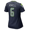 Zennovawear Women's Seattle Seahawks Sam Howell College Navy Game Jersey