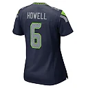 Zennovawear Women's Seattle Seahawks Sam Howell College Navy Team Game Jersey