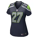 Zennovawear Women's Seattle Seahawks Tariq Woolen College Navy Game Player Jersey